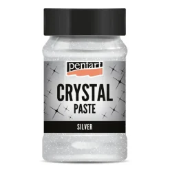 Pentart Pasta strukturalna Crystal - - srebrna, 100 ml > Media Do Decoupage