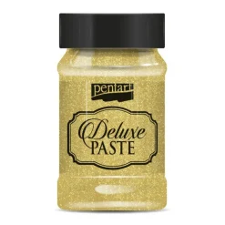 Pentart Pasta strukturalna Deluxe - - złota, 100 ml > Media Do Decoupage