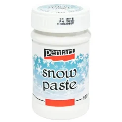 Pentart Pasta strukturalna imitująca śnieg - - 100 ml