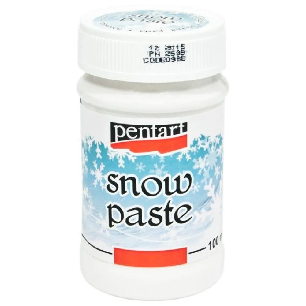 Pentart Pasta strukturalna imitująca śnieg - - 100 ml