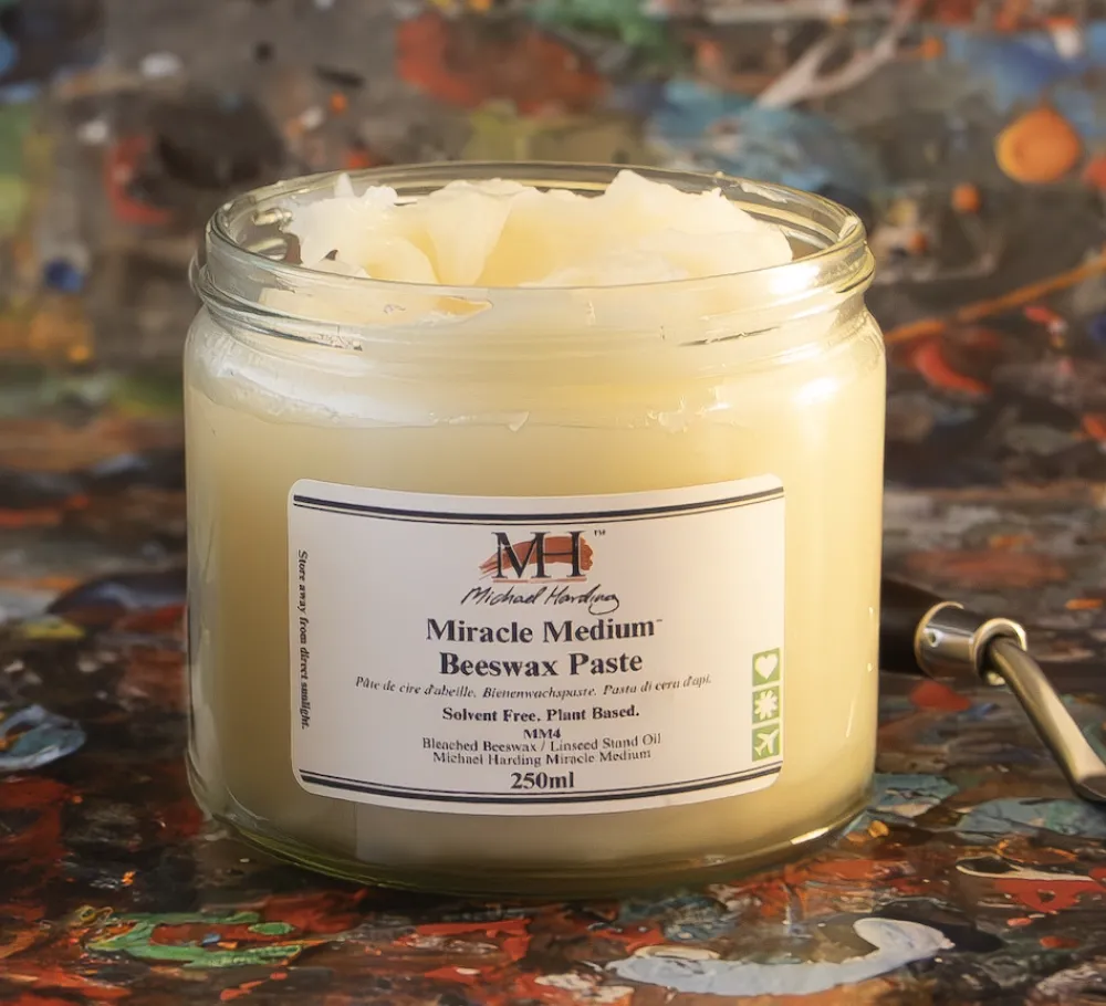 Michael Harding Pasta woskowa Miracle Medium Beeswax Paste - - 250 ml > Media Do Farb Olejnych