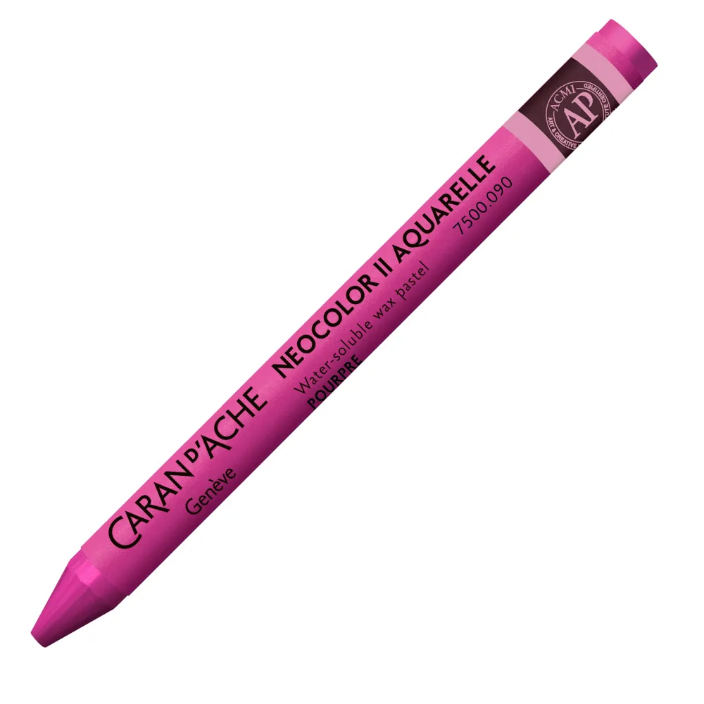 Caran d'Ache Pastela akwarelowa Neocolor II - - 090, Purple > Pastele|Kredki
