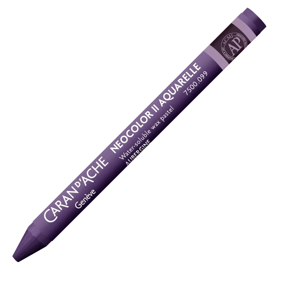 Caran d'Ache Pastela akwarelowa Neocolor II - - 099, Aubergine > Pastele|Kredki
