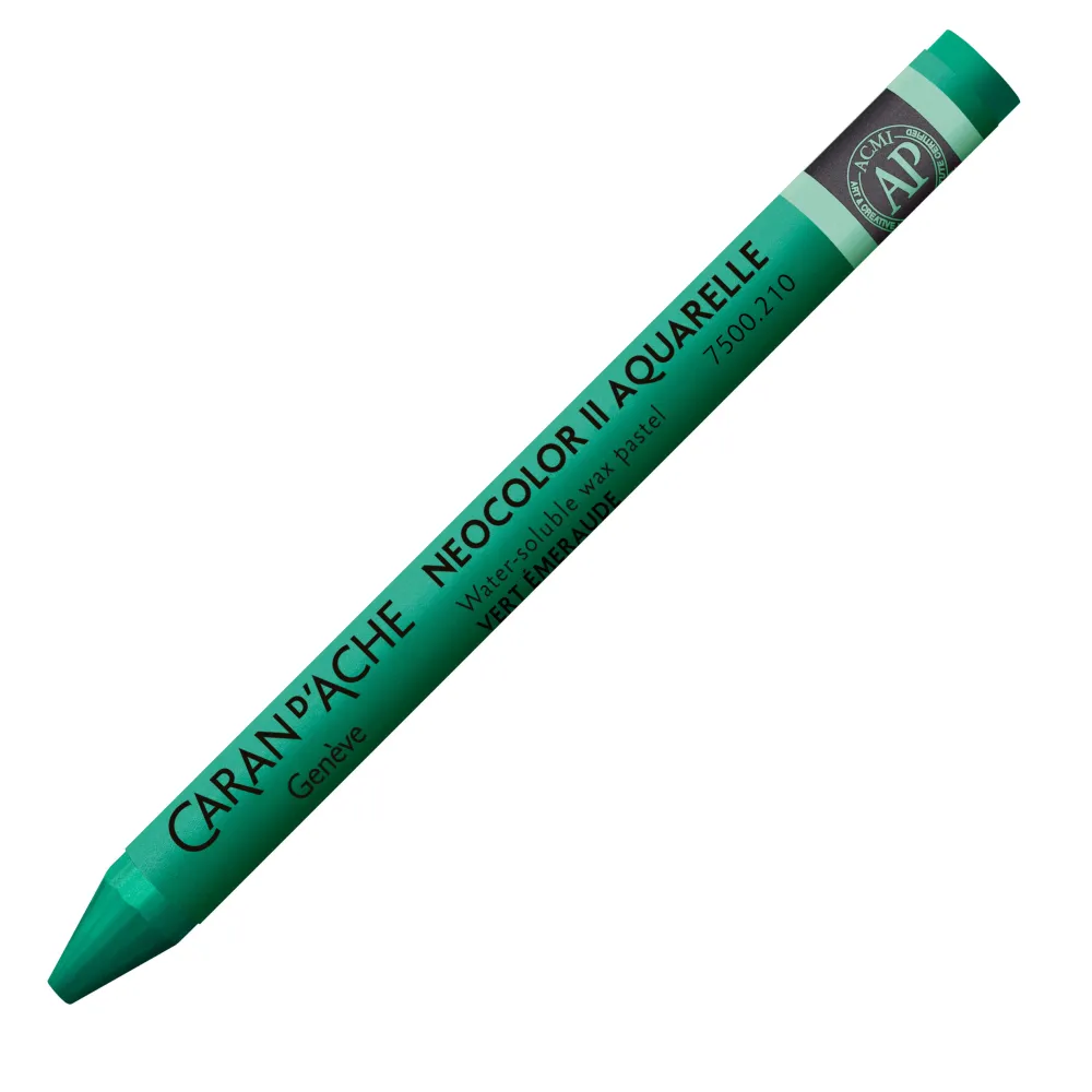 Caran d'Ache Pastela akwarelowa Neocolor II - - 210, Emerald Green