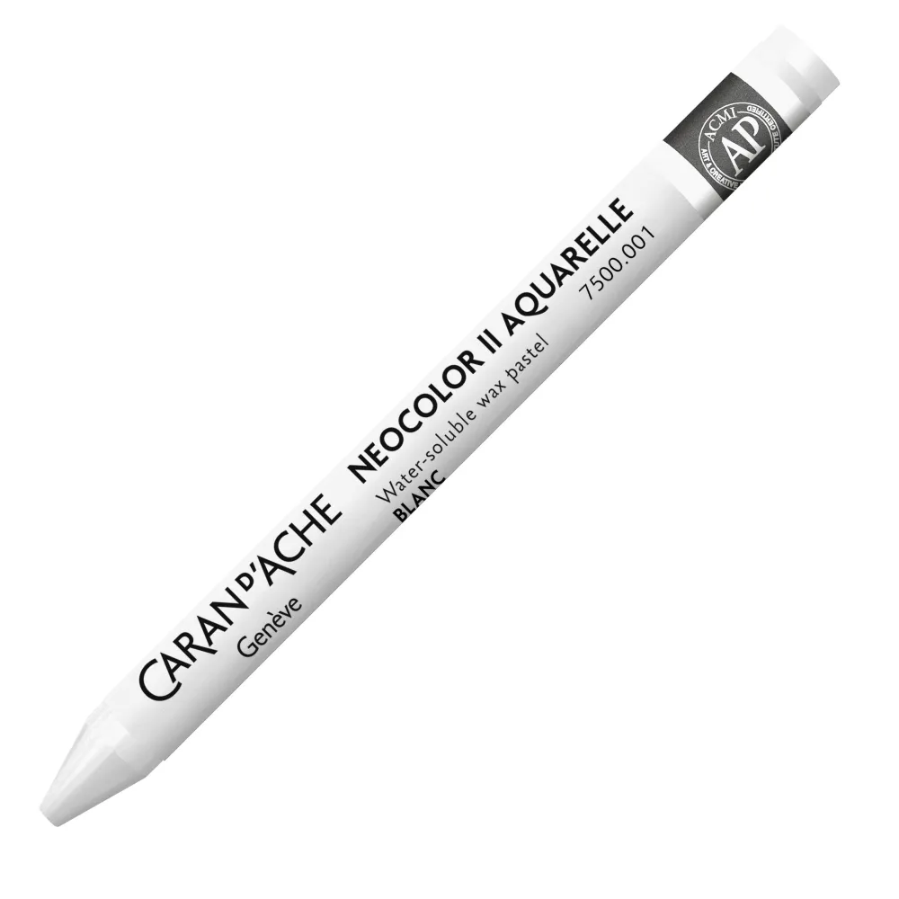 Caran d'Ache Pastela akwarelowa Neocolor II - - 001, White > Pastele|Kredki