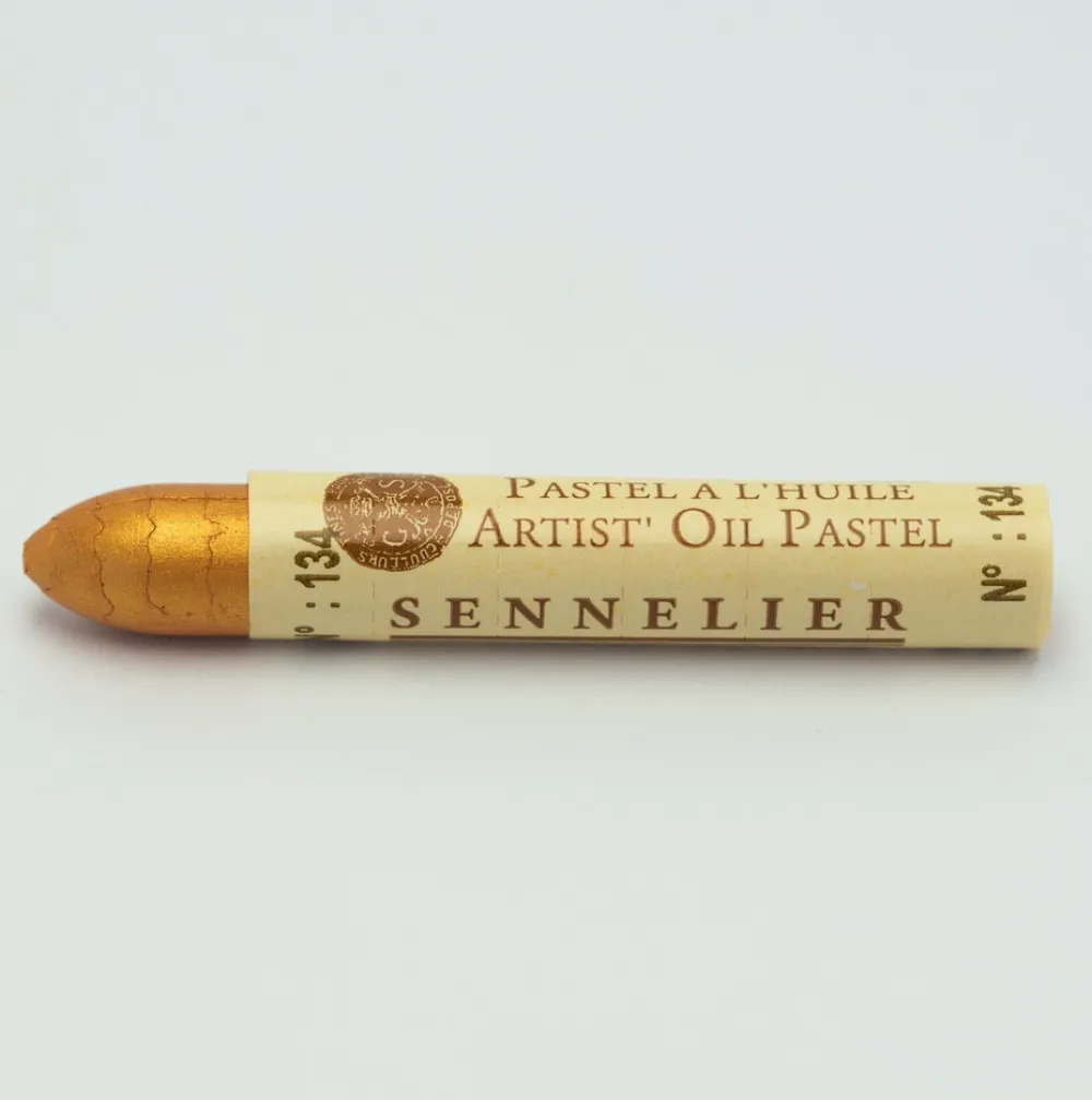 Sennelier Pastela olejna Artist' - - 135, Iridescent Reddish Brown Gold > Pastele