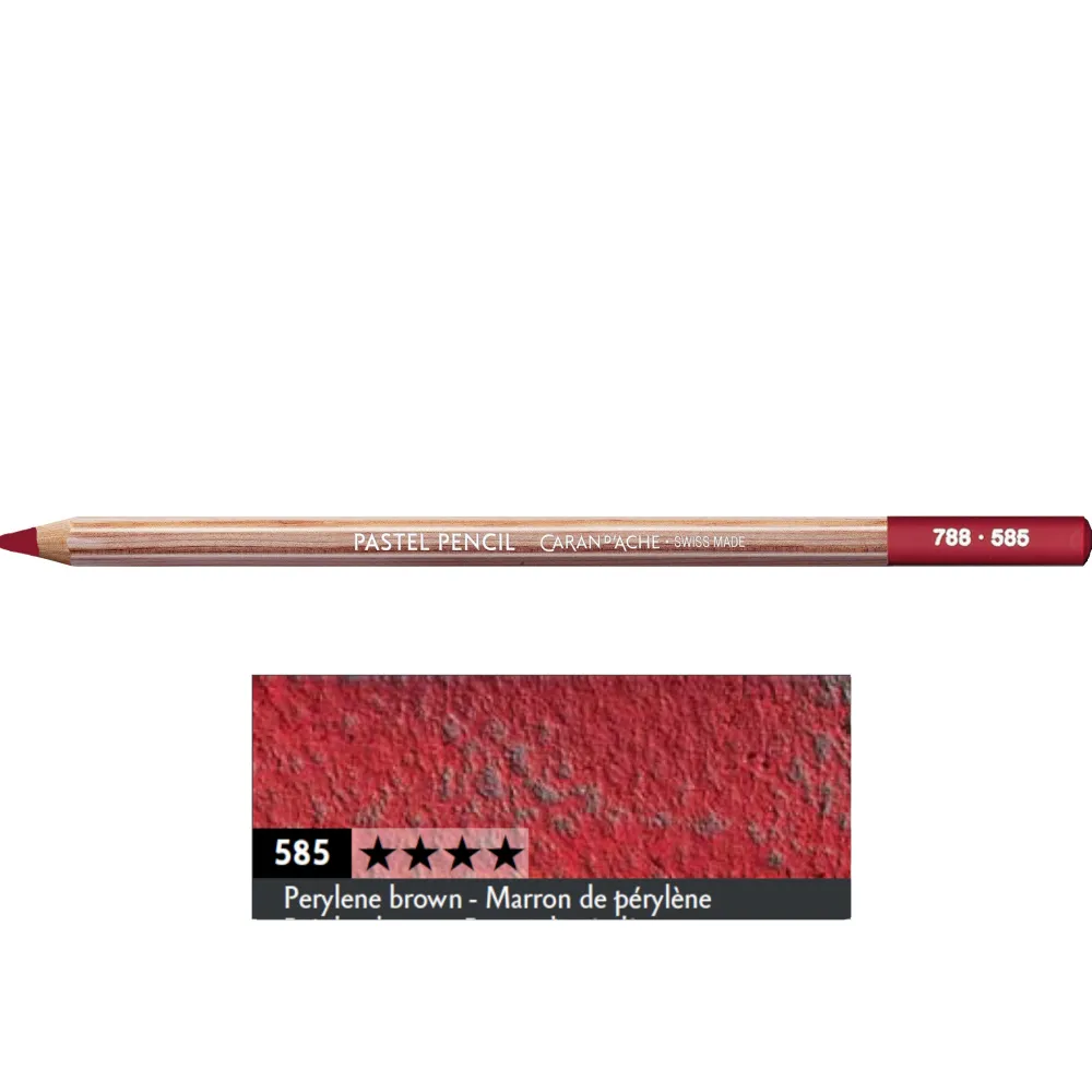 Caran d'Ache Pastela sucha w kredce Pastel Pencil - - 585, Perylene Brown