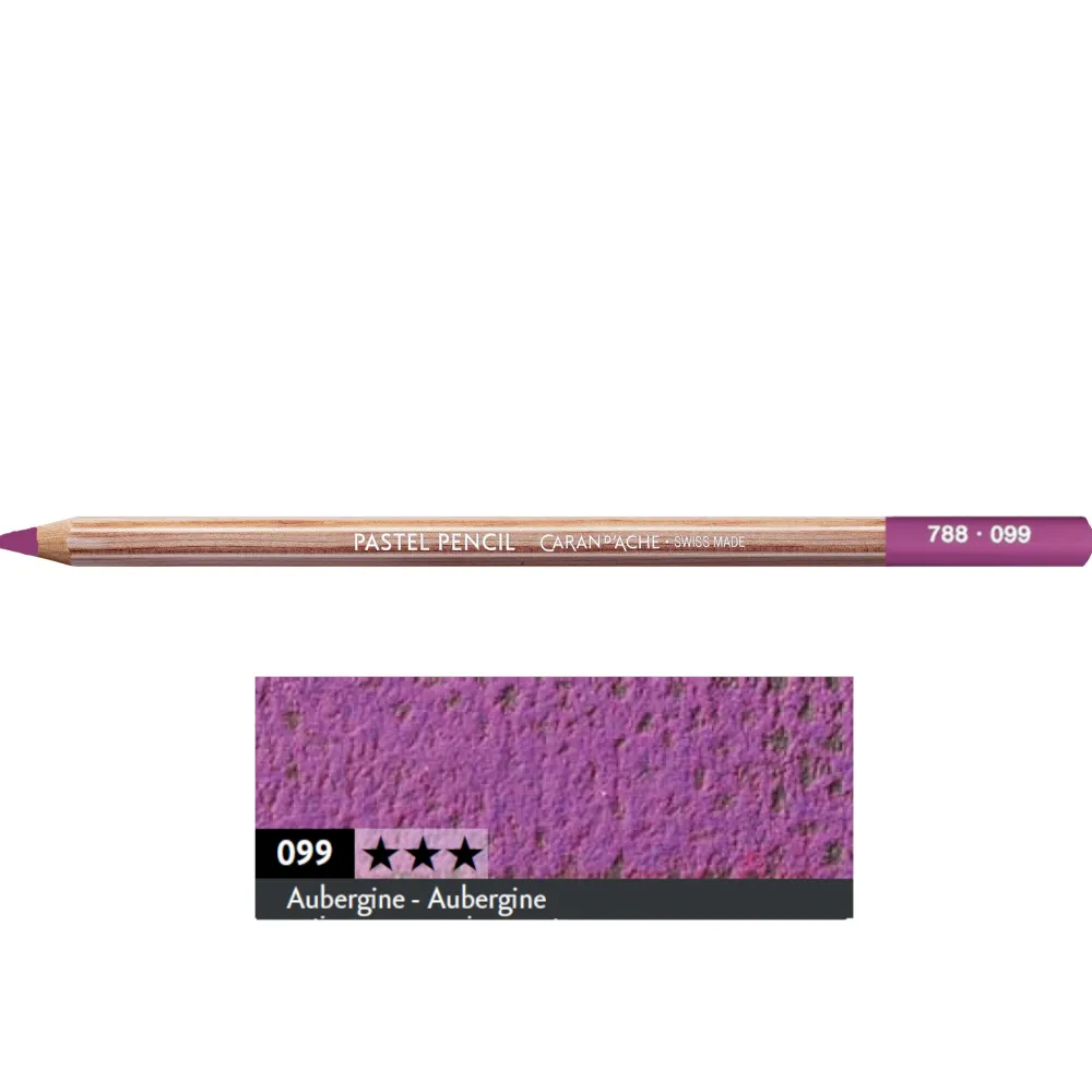 Caran d'Ache Pastela sucha w kredce Pastel Pencil - - 105, Plum > Pastele