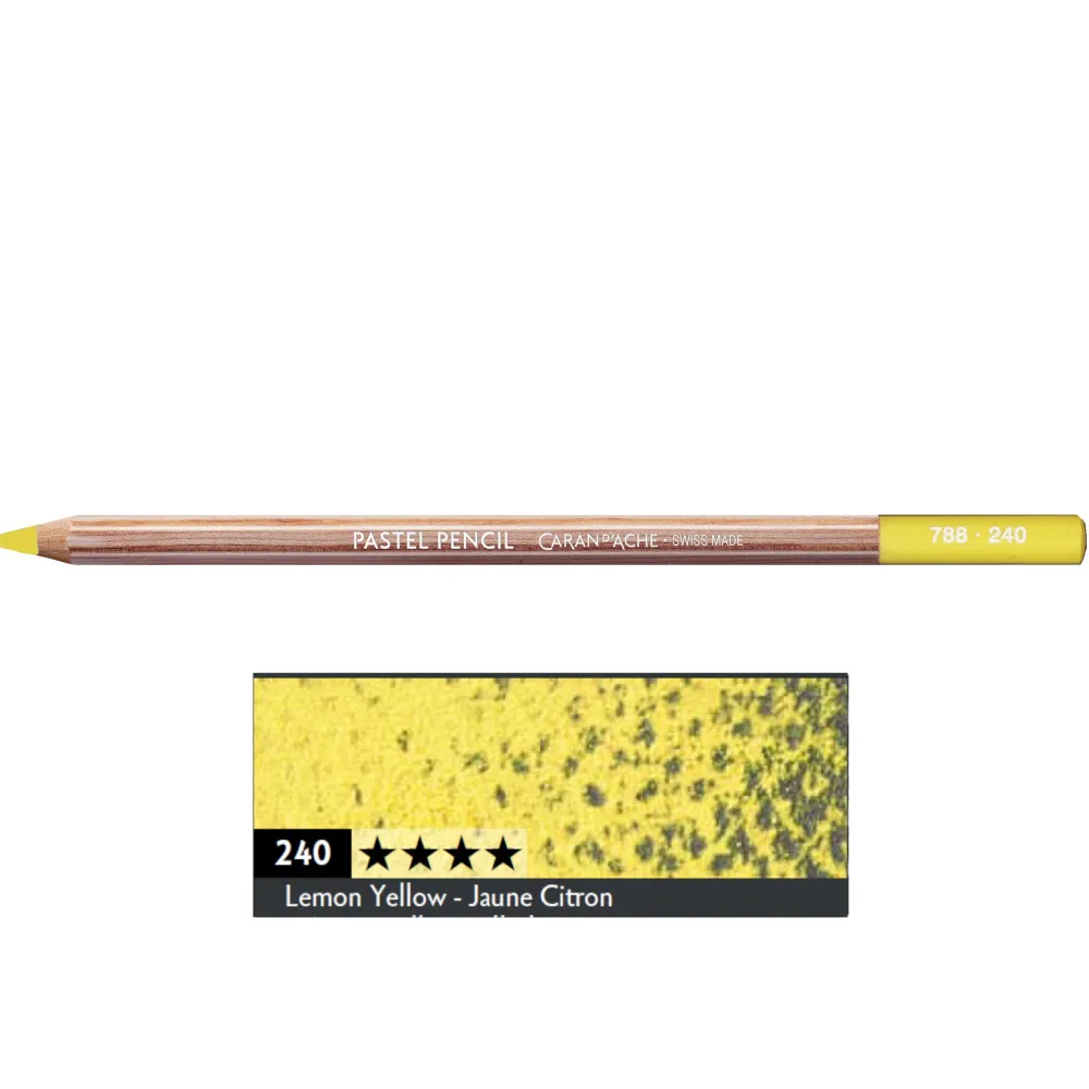 Caran d'Ache Pastela sucha w kredce Pastel Pencil - - 241, Light Lemon Yellow > Pastele
