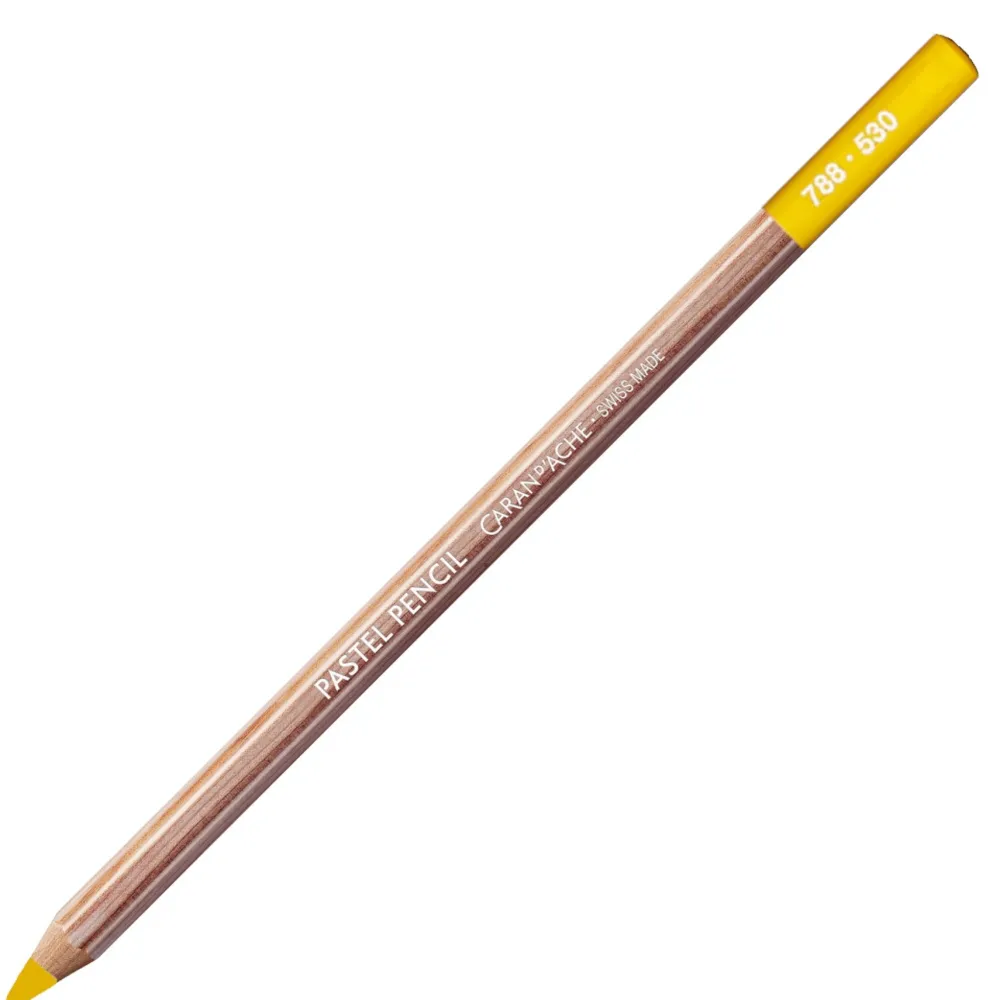 Caran d'Ache Pastela sucha w kredce Pastel Pencil - - 530, Gold Cadmium Yellow