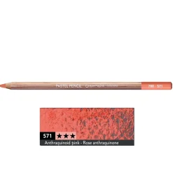 Caran d'Ache Pastela sucha w kredce Pastel Pencil - - 571, Anthraquinoid Pink ><noscript><img width=