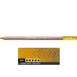 Caran d'Ache Pastela sucha w kredce Pastel Pencil - - 033, Golden Ochre