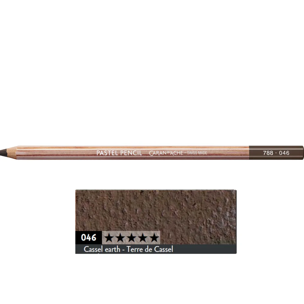 Caran d'Ache Pastela sucha w kredce Pastel Pencil - - 047, Bistre > Pastele