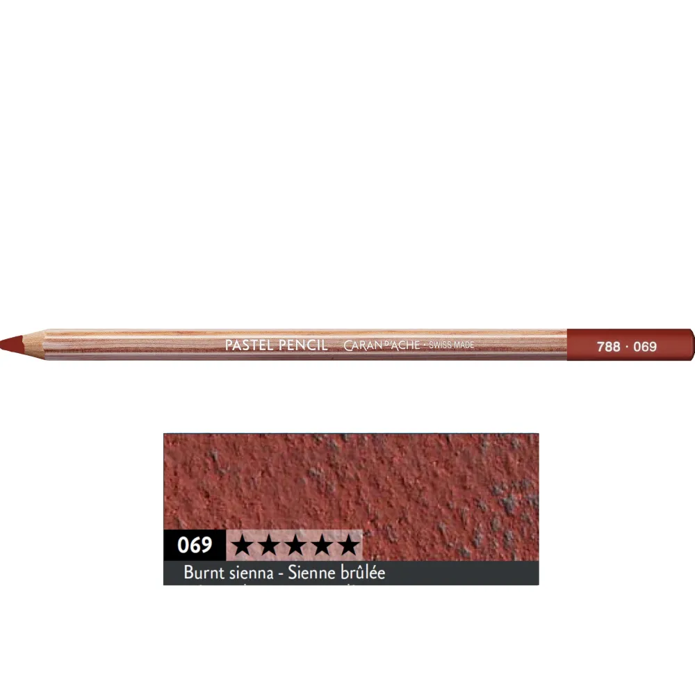 Caran d'Ache Pastela sucha w kredce Pastel Pencil - - 070, Scarlet > Pastele