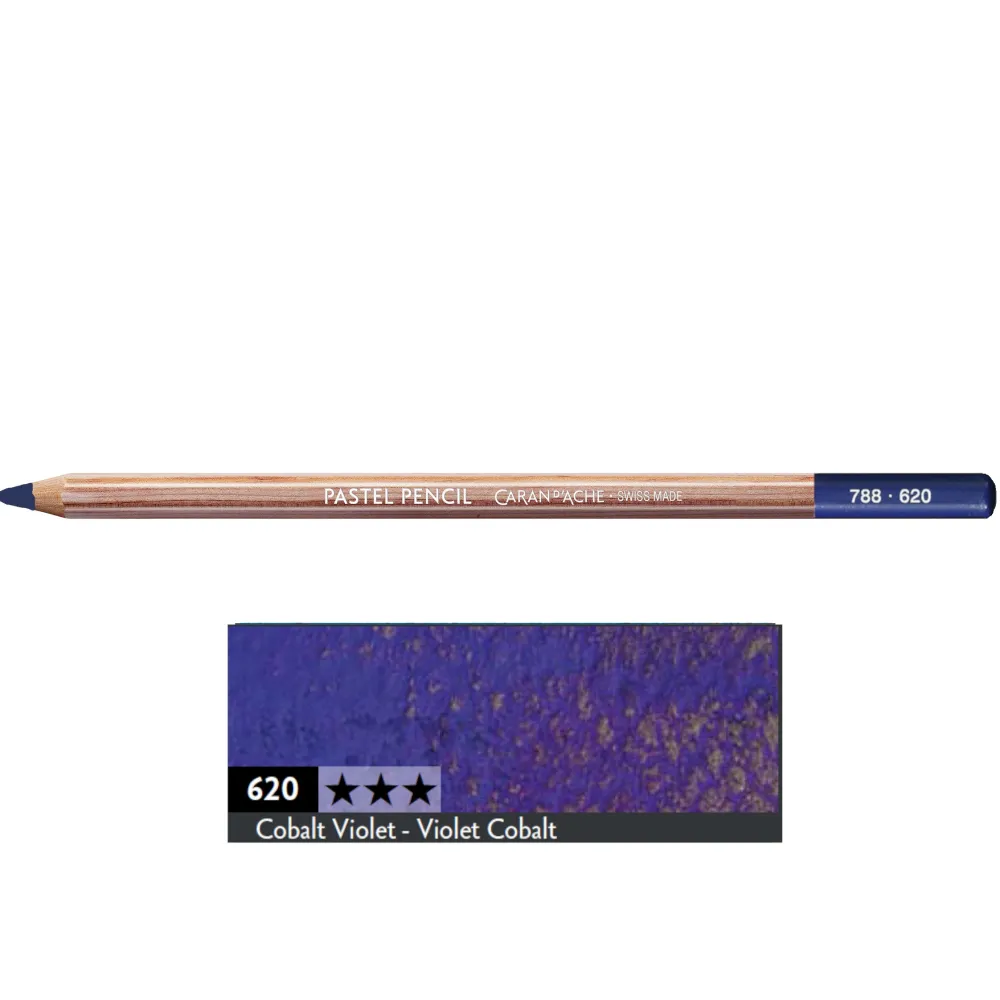 Caran d'Ache Pastela sucha w kredce Pastel Pencil - - 631, Light Ultramarine Violet > Pastele