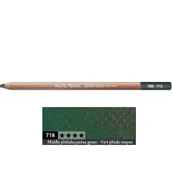 Caran d'Ache Pastela sucha w kredce Pastel Pencil - - 718, Middle Phthalo Green