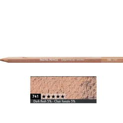 Caran d'Ache Pastela sucha w kredce Pastel Pencil - - 741, Dark Flesh 5%