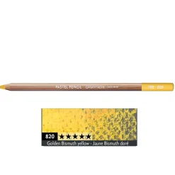 Caran d'Ache Pastela sucha w kredce Pastel Pencil - - 820, Golden Bismuth Yellow