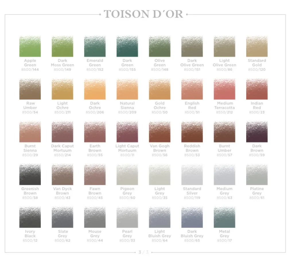 KOH-I-NOOR Pastele suche Toison D'or - - 47, Chinese Red