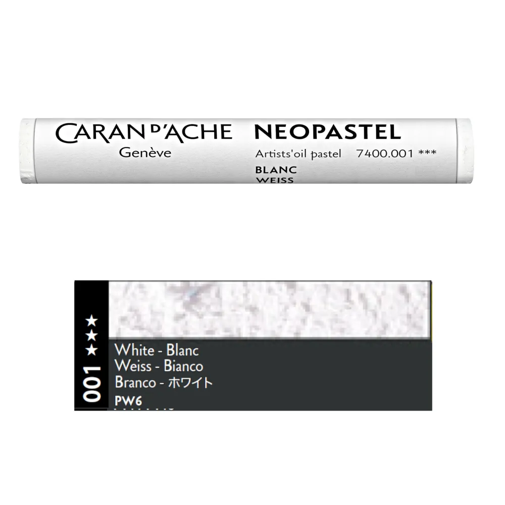 Caran d'Ache Pastel olejna Neopastel - - 001, White