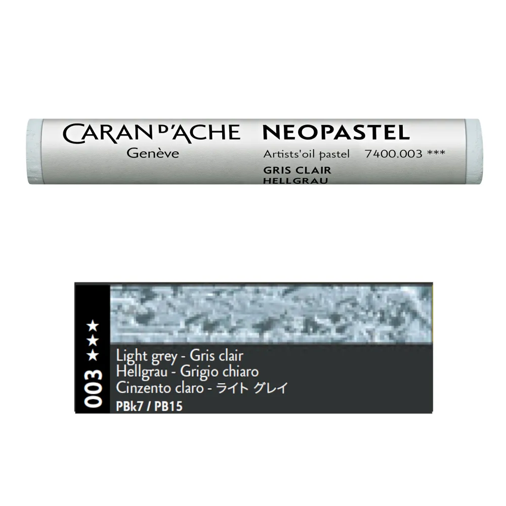 Caran d'Ache Pastel olejna Neopastel - - 004, Steel Grey > Pastele