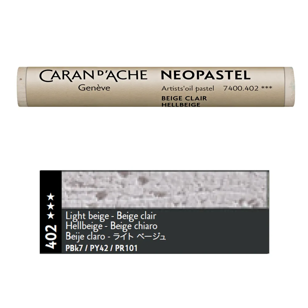 Caran d'Ache Pastel olejna Neopastel - - 402, Light Beige