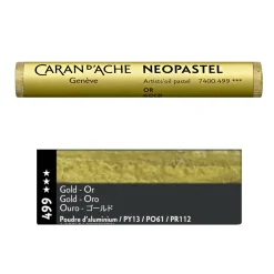 Caran d'Ache Pastel olejna Neopastel - - 499, Gold