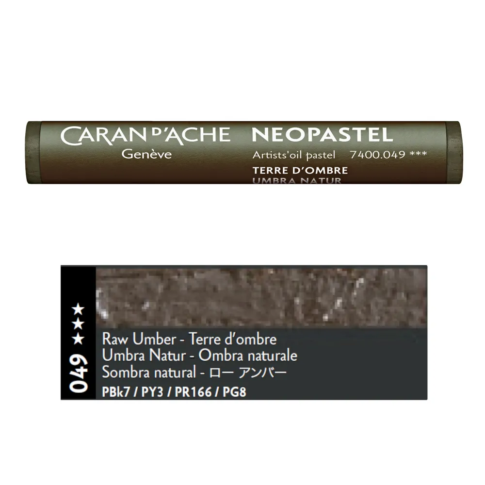 Caran d'Ache Pastel olejna Neopastel - - 049, Raw Umber