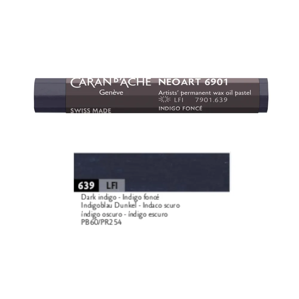 Caran d'Ache Pastel woskowo-olejny Neoart 6901 - - 661, Cobalt Blue 5 > Pastele