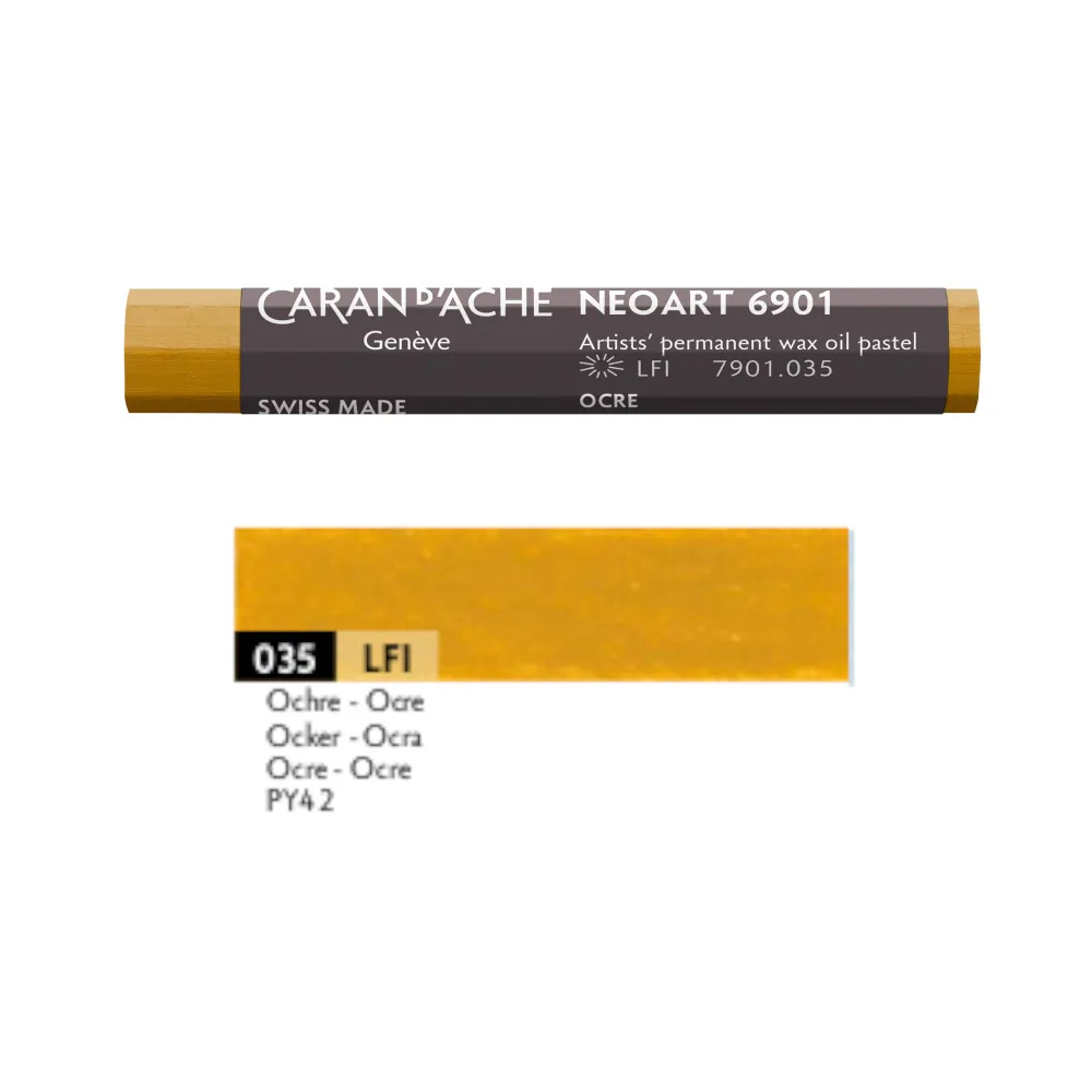 Caran d'Ache Pastel woskowo-olejny Neoart 6901 - - 037, Brown Ochre > Pastele