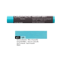 Caran d'Ache Pastel woskowo-olejny Neoart 6901 - - 671, Chrysocolla Blue