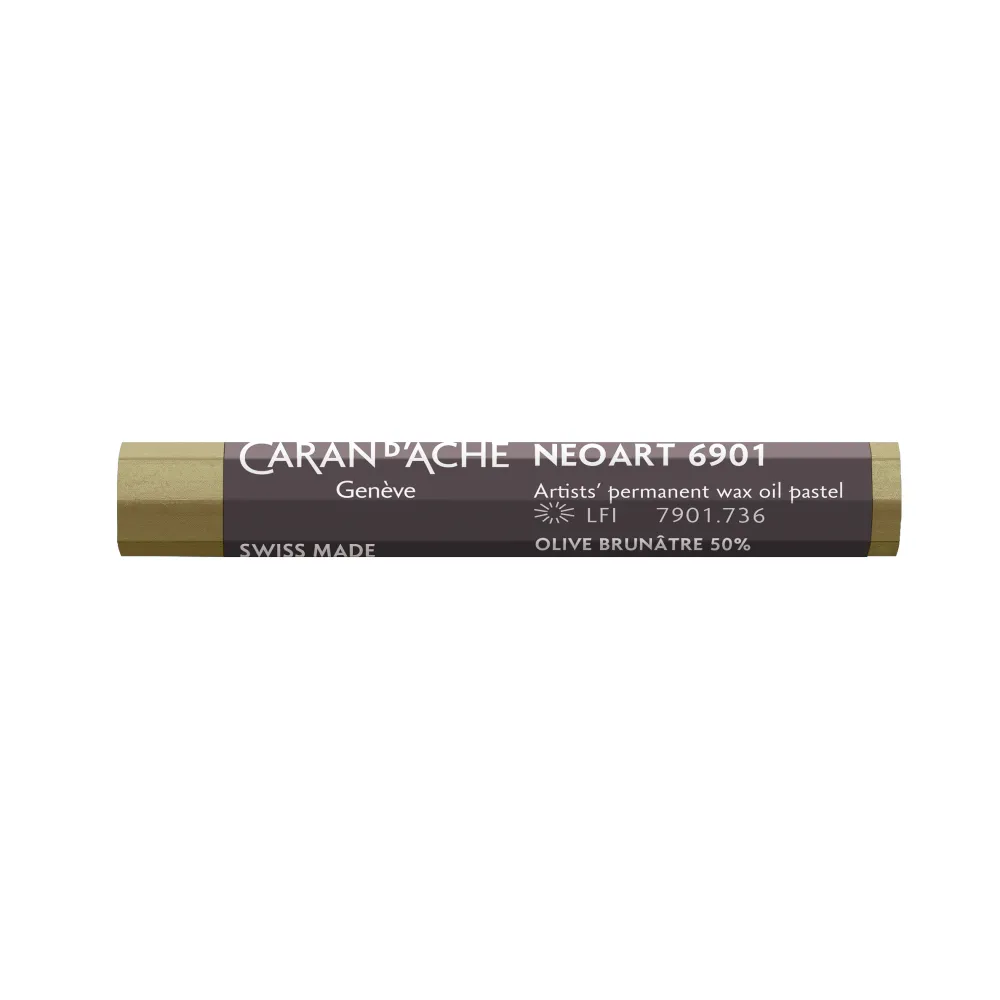 Caran d'Ache Pastel woskowo-olejny Neoart 6901 - - 736, Brown Olive 50
