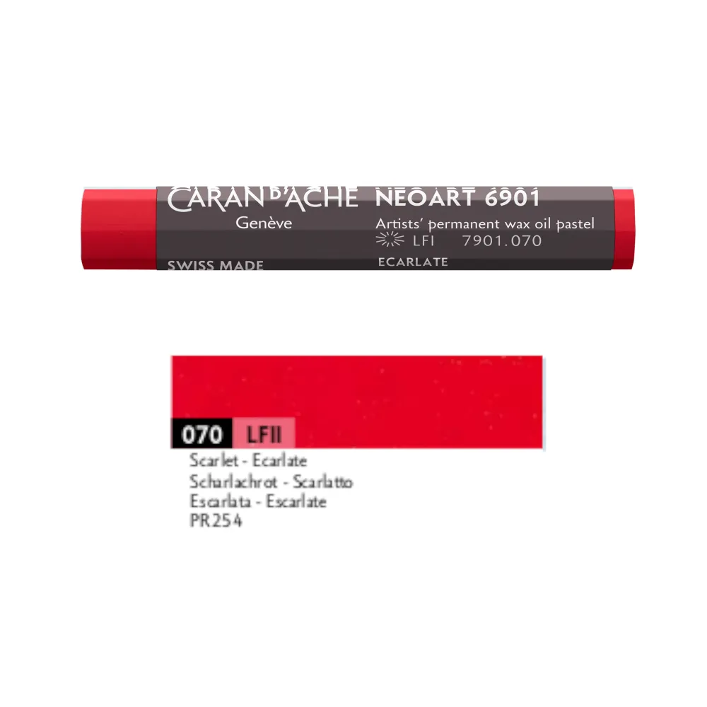 Caran d'Ache Pastel woskowo-olejny Neoart 6901 - - 850, Cornelian > Pastele