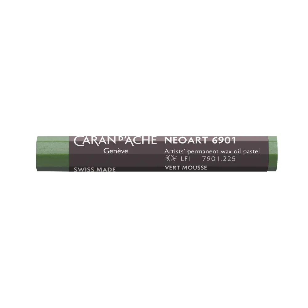 Caran d'Ache Pastel woskowo-olejny Neoart 6901 - - 225, Moss Green > Pastele