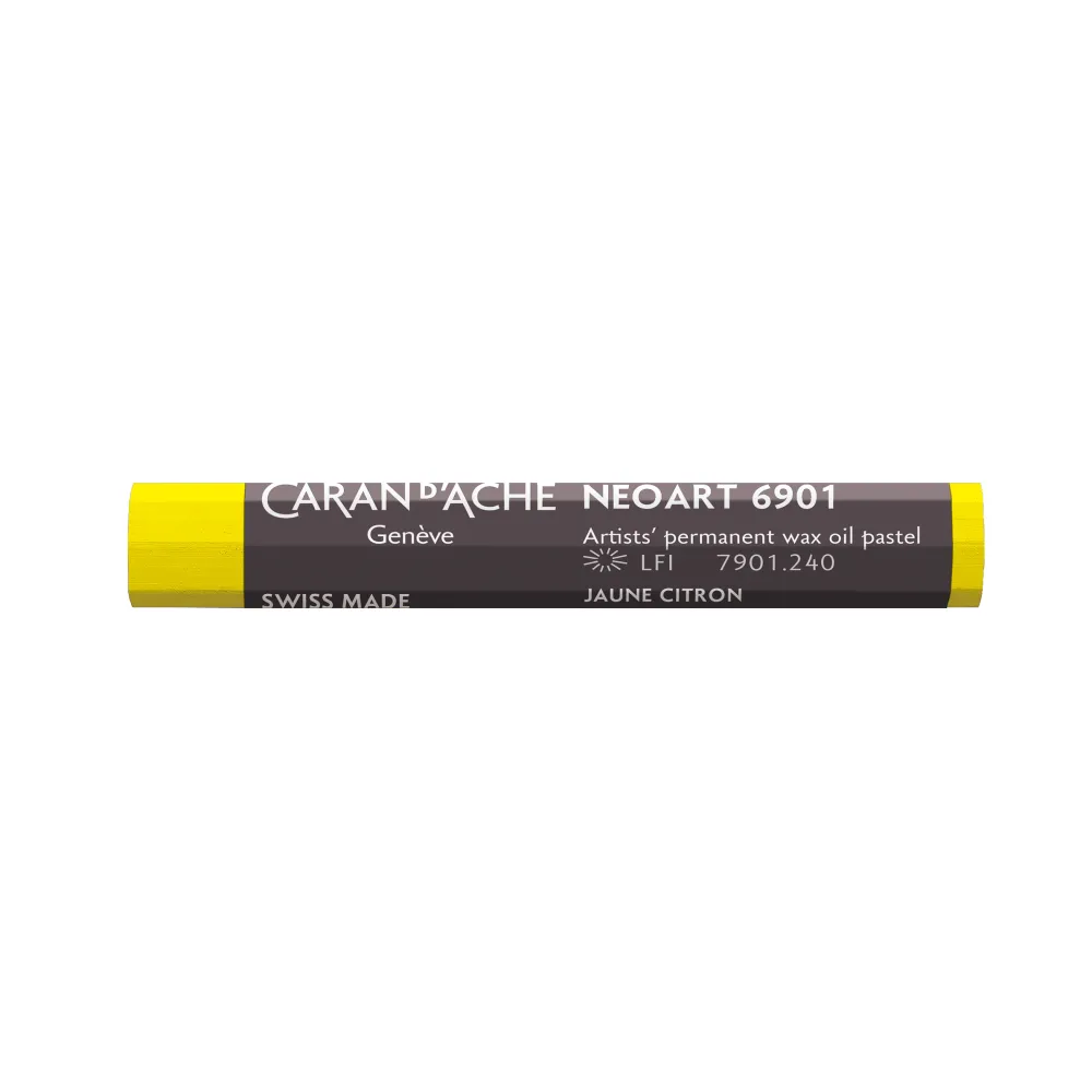 Caran d'Ache Pastel woskowo-olejny Neoart 6901 - - 240, Lemon Yellow