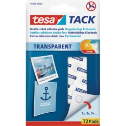 Tesa Płatki samoprzylepne Tack - - 72 szt.
