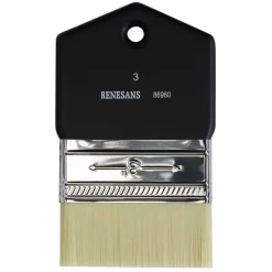 Renesans Pędzel Action, płaski, syntetyczny, seria 86960 - - nr 3