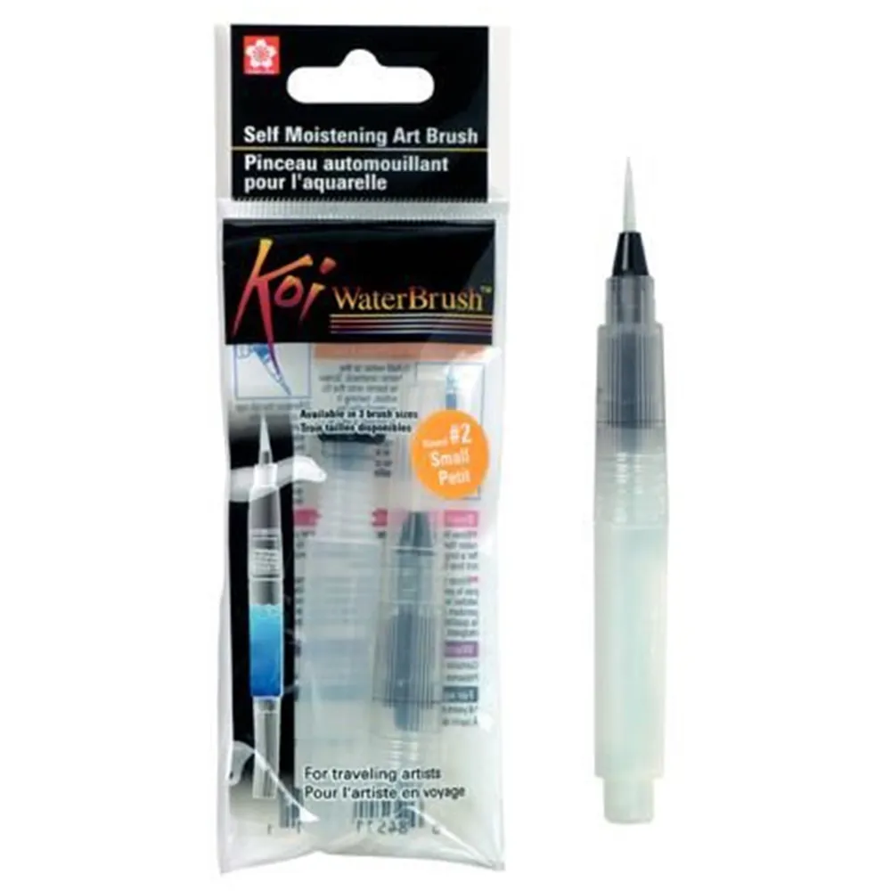 Sakura Pędzel na wodę Waterbrush, krótki - - mała końcówka, S > Waterbrush - Pędzle Na Wodę