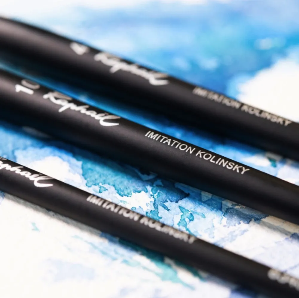 Raphael Pędzel okrągły cienki syntetyczny Stradivarius seria 8344 - - nr 5/0