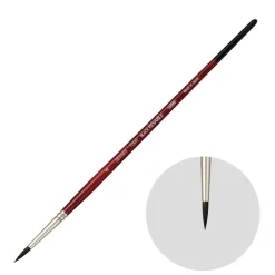 Holbein Pędzel okrągły, mieszany, Black Resable, seria 700R - - nr 4 > Pędzle Syntetyczne|Pędzle Naturalne