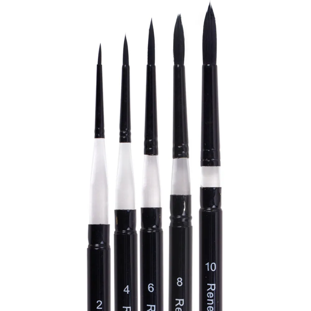Renesans Pędzel okrągły, mieszany Travel Brush - - nr 8