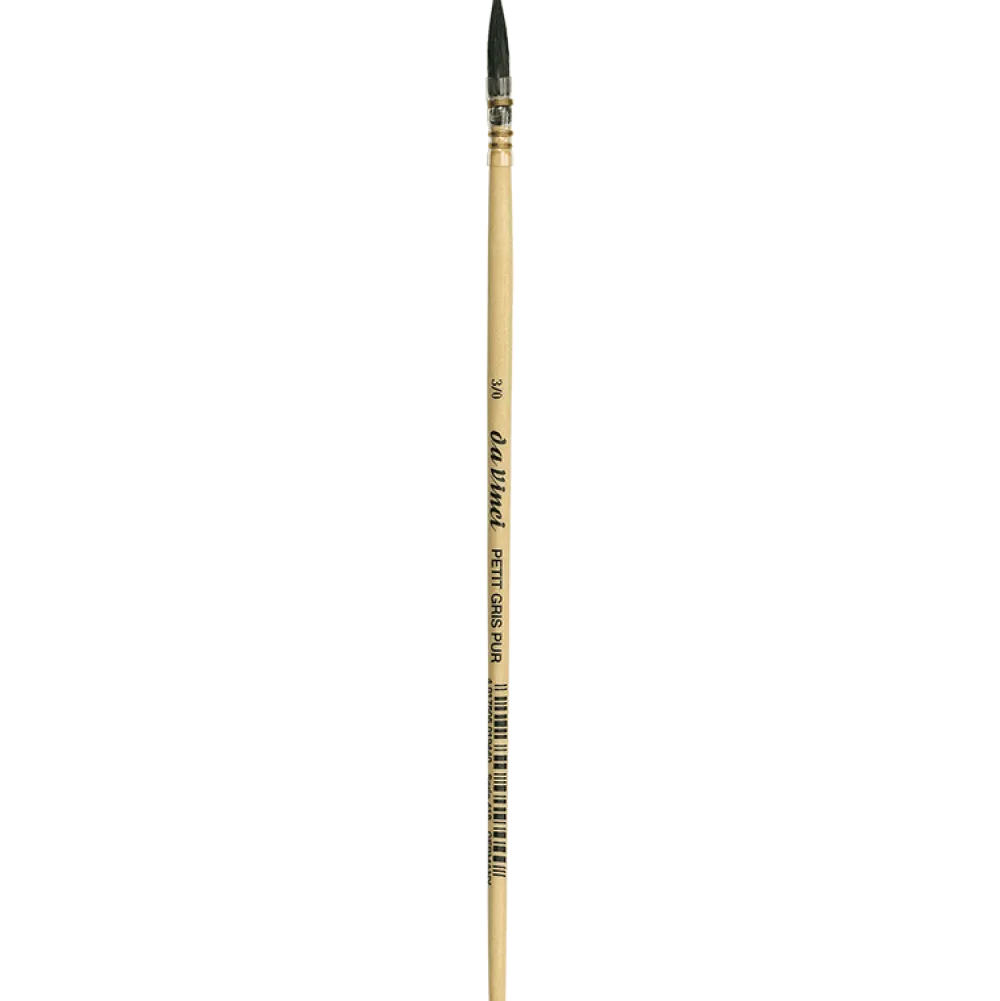 da Vinci Pędzel okrągły, naturalny, Wash Brush, seria 418 - - 3/0