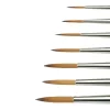 Winsor & Newton Pędzel okrągły, syntetyczny Cotman, seria 222 - - krótka rączka, nr 0