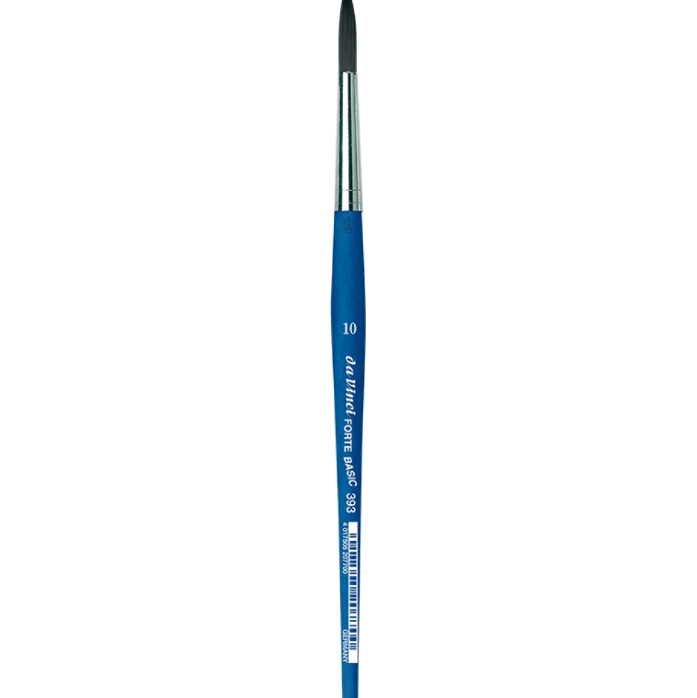 da Vinci Pędzel okrągły, syntetyczny, Forte Basic, seria 393 - - 10