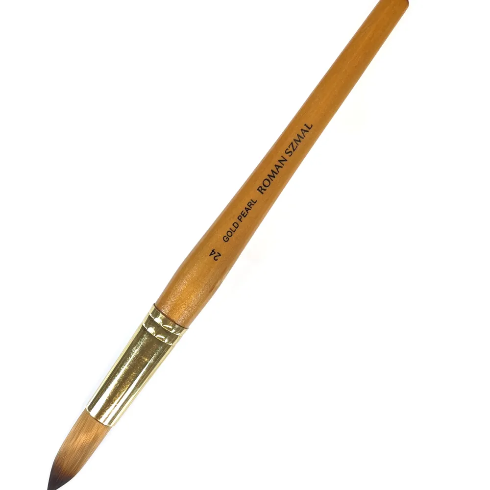 Roman Szmal Pędzel okrągły, syntetyczny, Gold Pearl - - nr 24