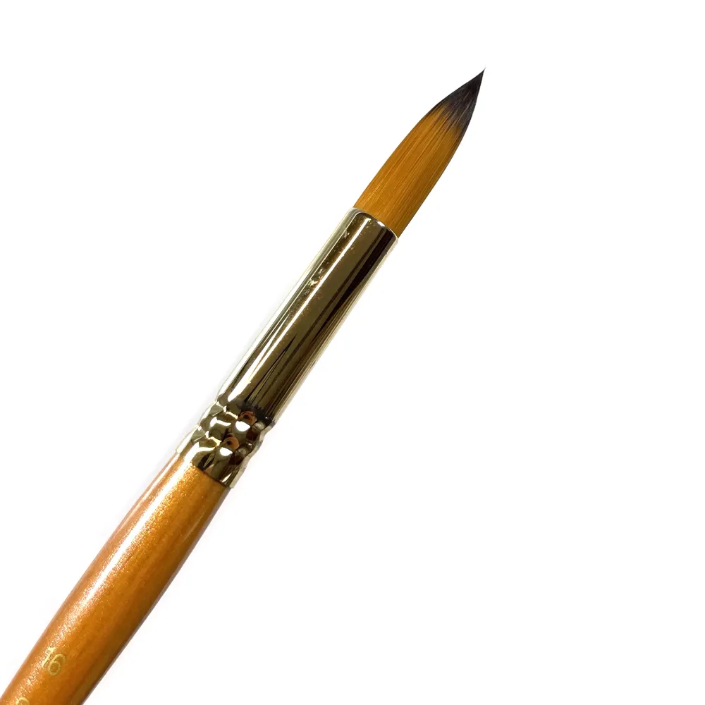 Roman Szmal Pędzel okrągły, syntetyczny, Gold Pearl - - nr 16