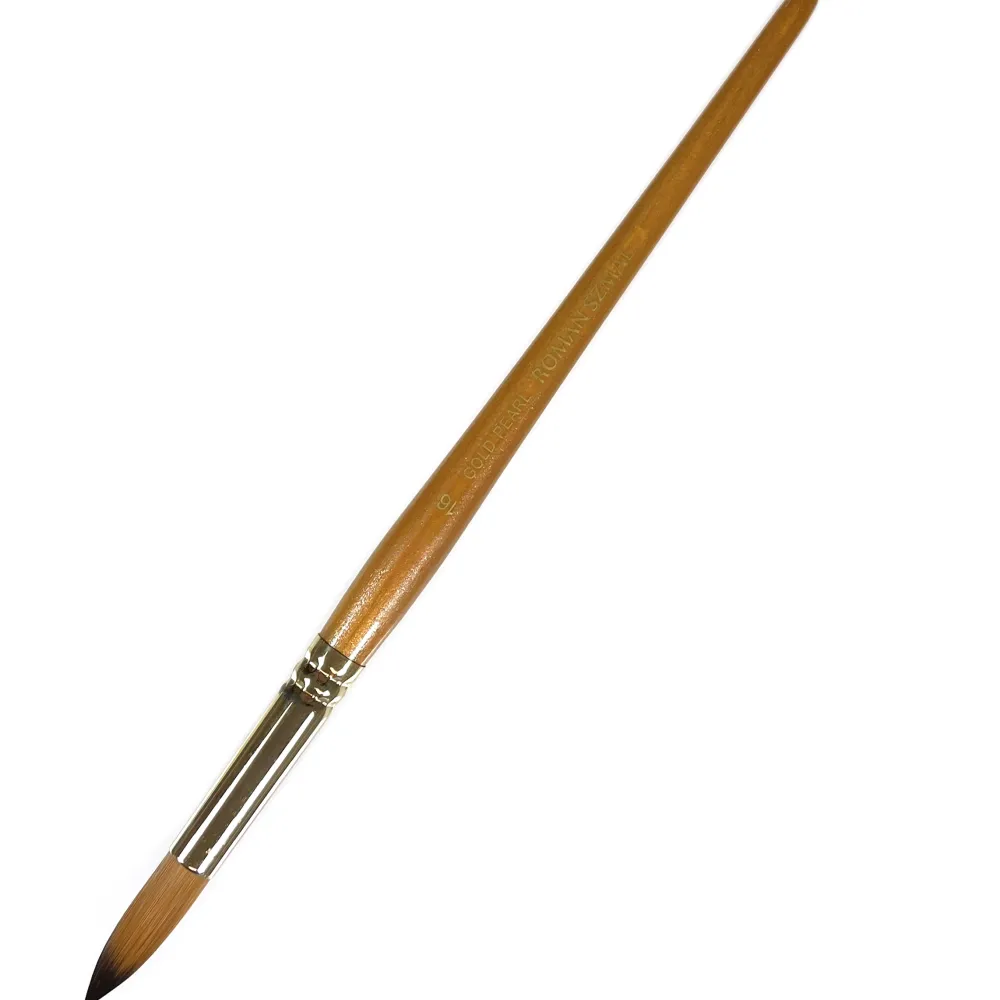 Roman Szmal Pędzel okrągły, syntetyczny, Gold Pearl - - nr 16