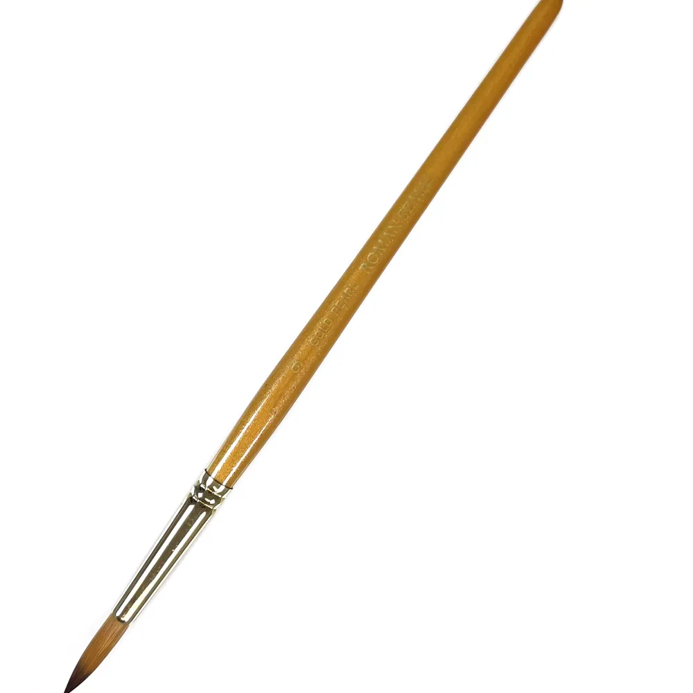 Roman Szmal Pędzel okrągły, syntetyczny, Gold Pearl - - nr 9