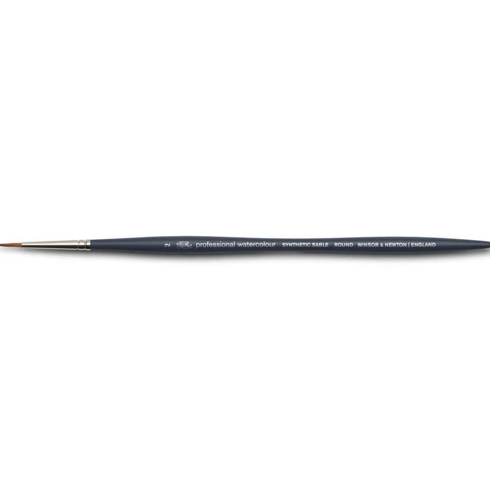 Winsor & Newton Pędzel okrągły, syntetyczny sobol - - nr 2
