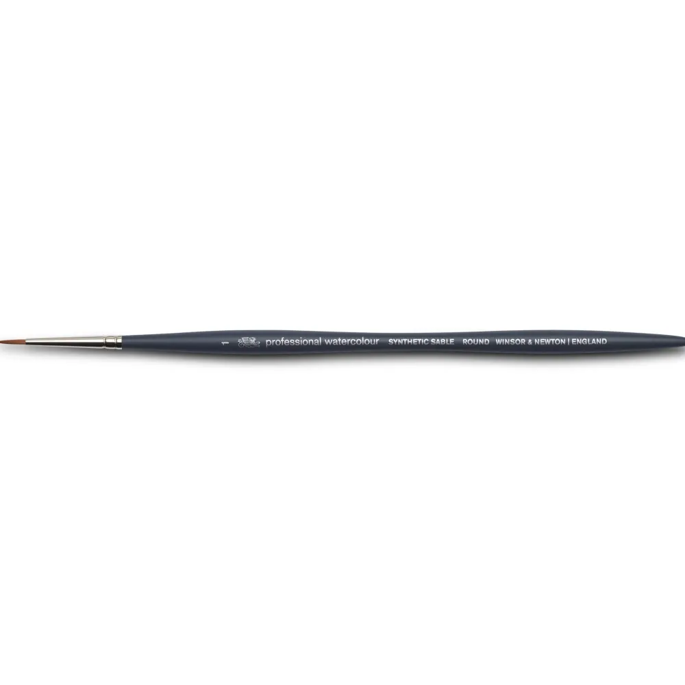 Winsor & Newton Pędzel okrągły, syntetyczny sobol - - nr 1